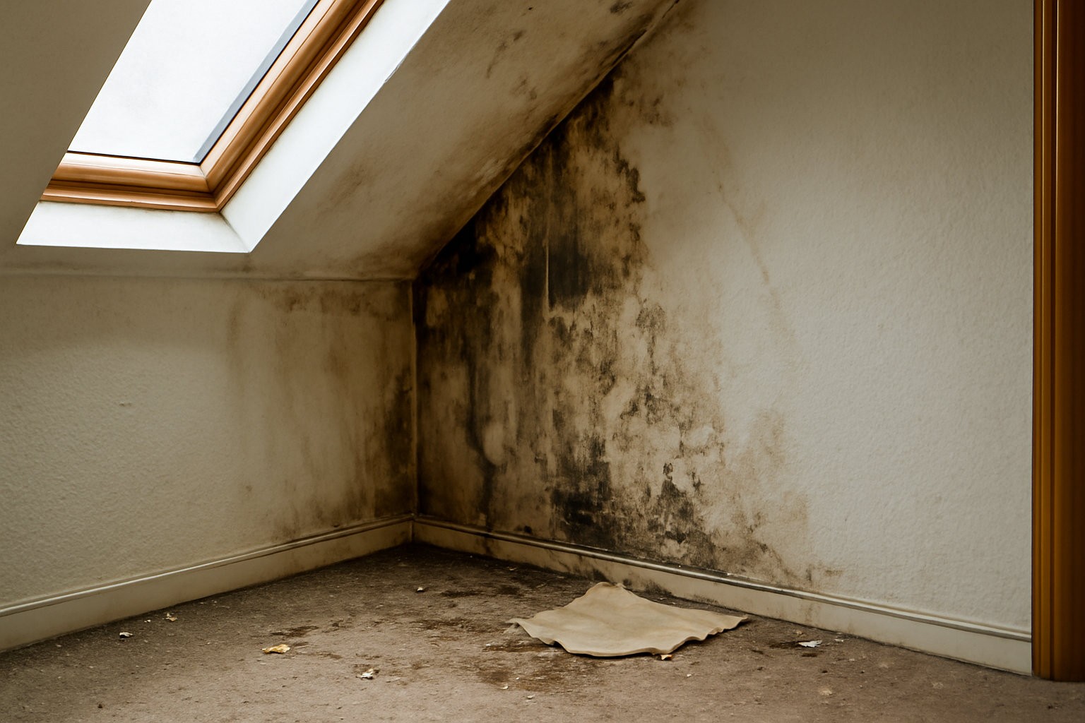 Attic Water Damage Restoration in Basehor, KS