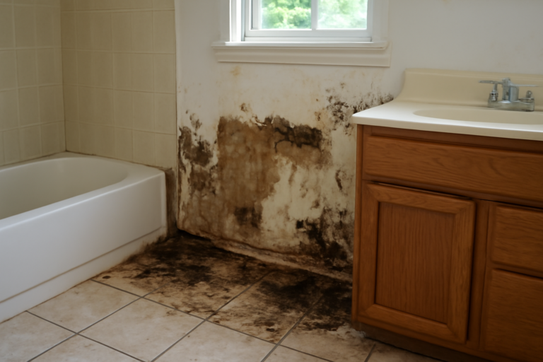 Bathroom Water Damage Restoration