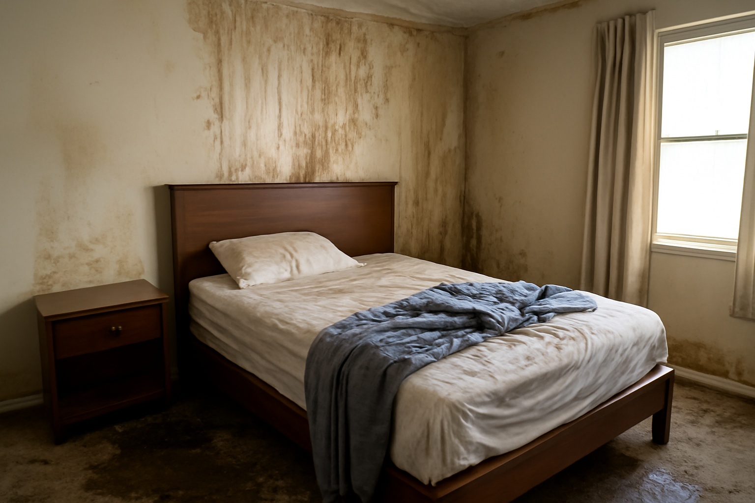 Bedroom Water Removal in Gladstone, MO