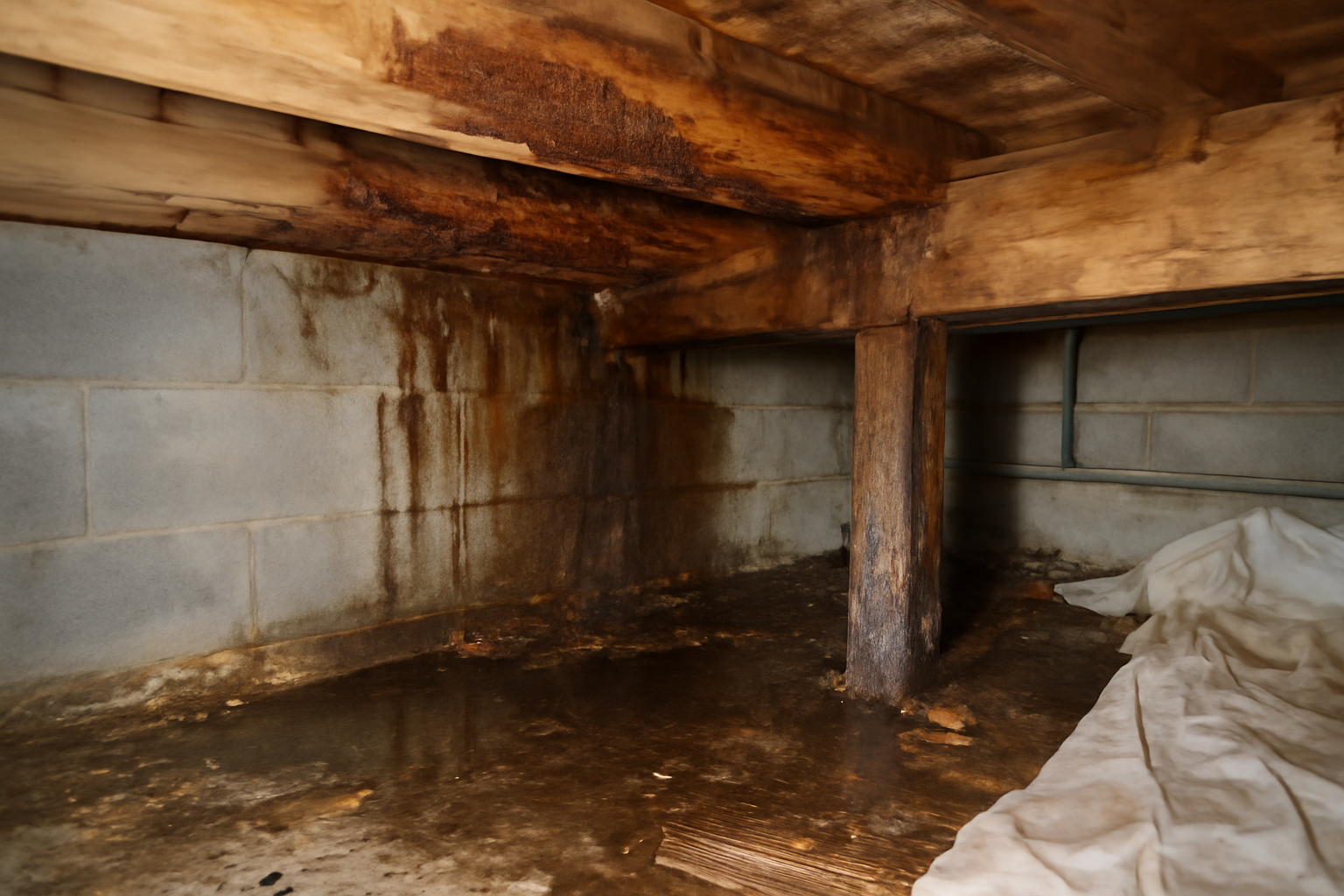 Crawl Space Water Damage Repair in Gladstone, MO