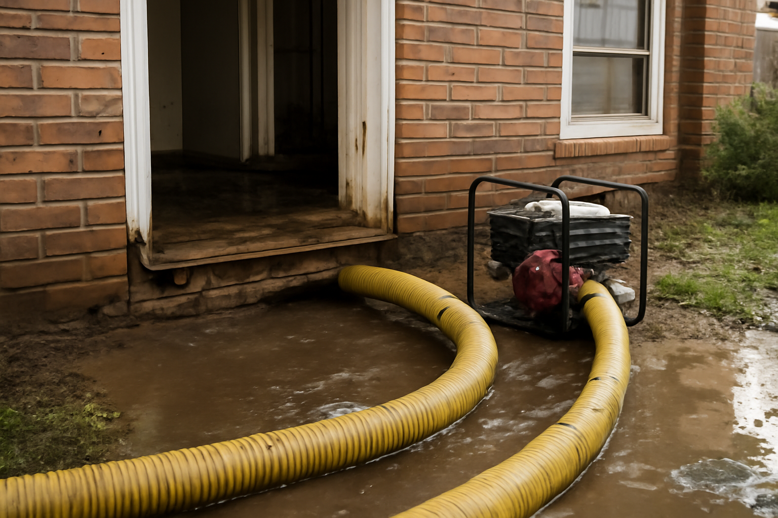 Floodwater Removal in Gladstone, MO