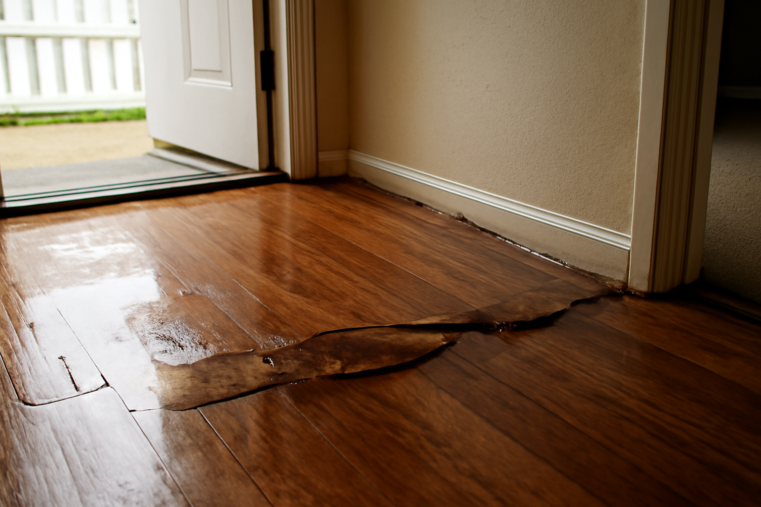 Hardwood Floor Water Extraction in Raymore, MO