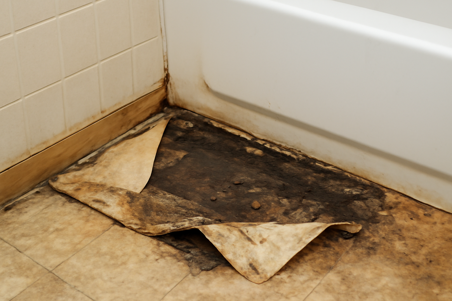 Shower Pan Leak Water Removal in Gladstone, MO