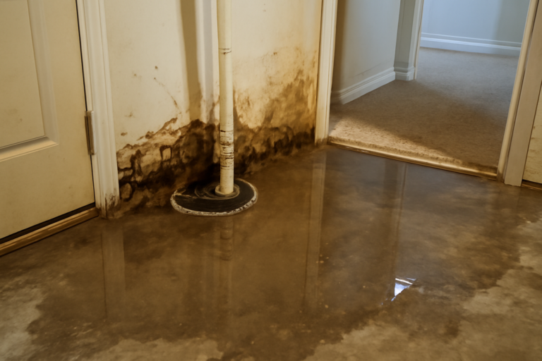 Sump Pump Failure Water Removal