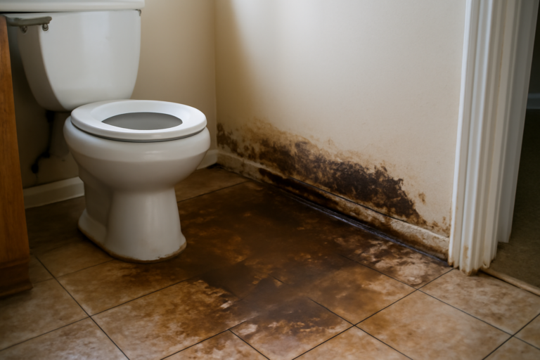 Toilet Overflow Water Removal