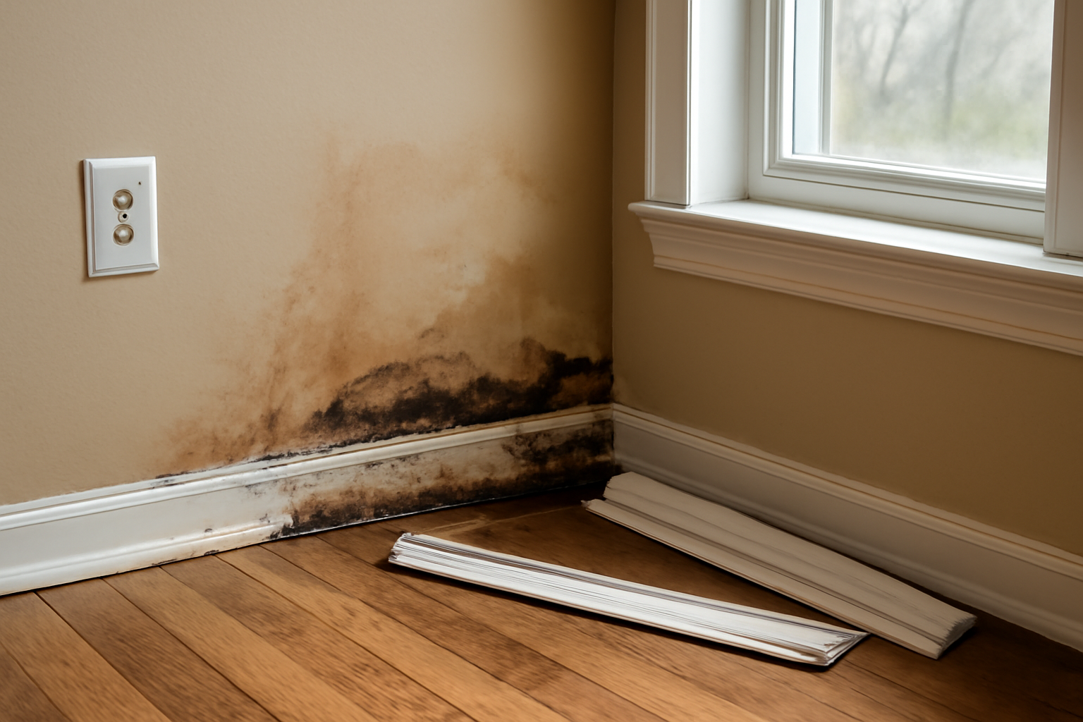 Trim & Baseboard Replacement After Water Damage in Gladstone, MO