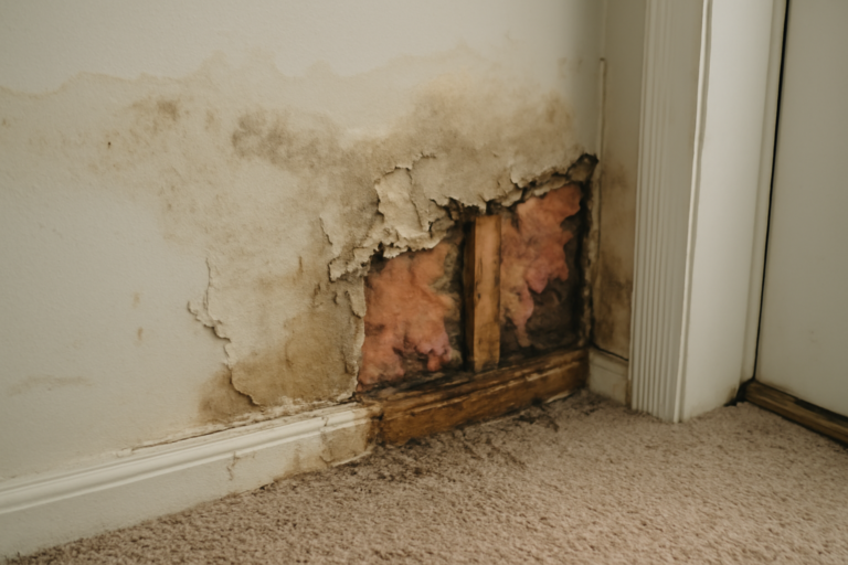 Wall Cavity Water Extraction