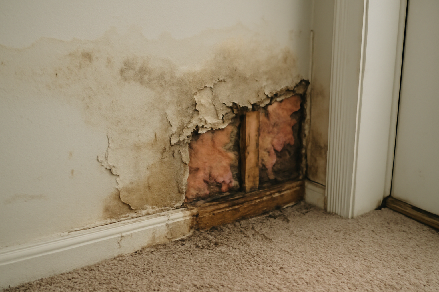 Wall Cavity Water Extraction in Gladstone, MO