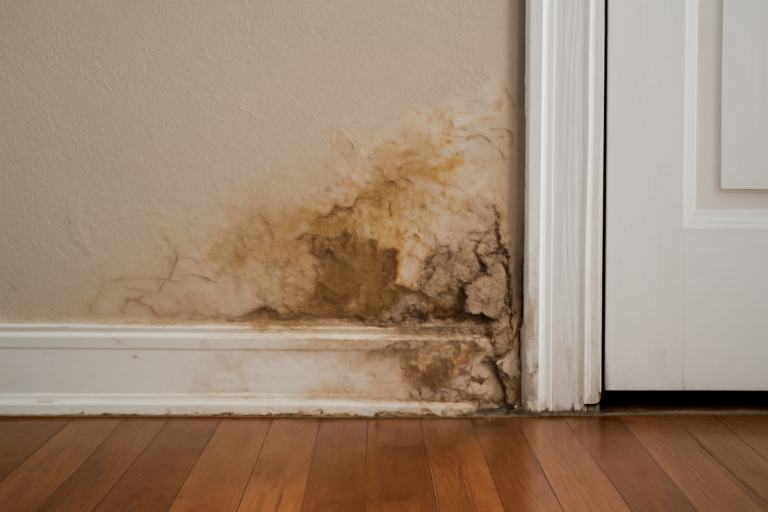 Wall Water Damage Repair